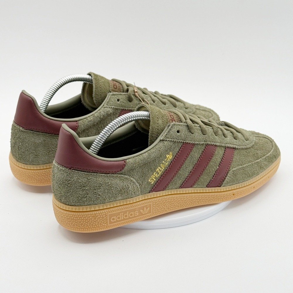 Adidas Handball Spezial Size 13 Mens Focus Olive Gum JQ8297 - NEW - Picture 3 of 10